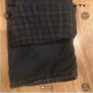 Mens Croft and barrow 42x32 lined jeans